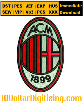 AC-Milan-Football-Logo-Embroidery-Design