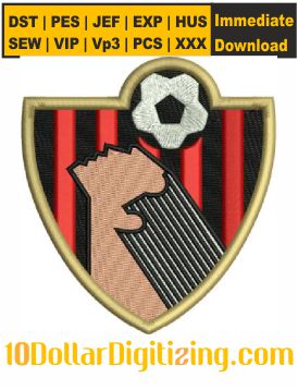 AFC-Bournemouth-Logo-1972-Embroidery-Design