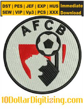 AFC-Bournemouth-Logo-1974-Embroidery-Design
