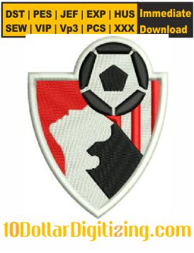 AFC-Bournemouth-Logo-1983-Emboidery-DEsign