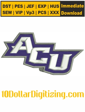 Abilene-Christian-Wildcats-Logo-Embroidery-Design