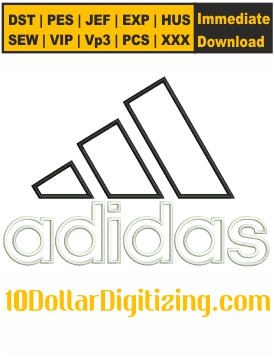 Adidas-Outline-Embroidery-Design