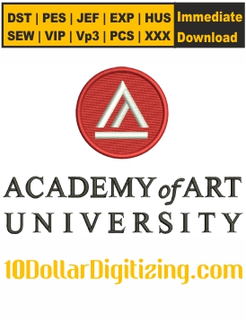 Academy-of-Art-University-Logo-Embroidery-Design