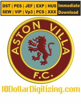 Aston-Villa-Fc-1980-Embroidery-Design