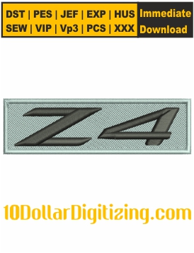Bmw-Z4-Logo-Embroidery-Design