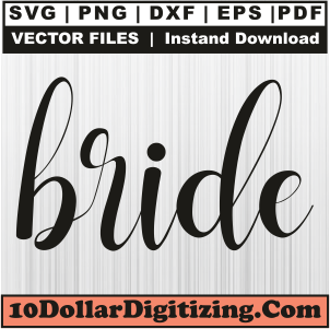 Bride-Svg