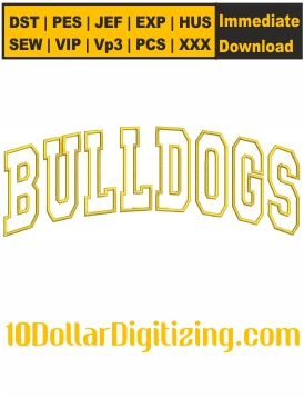 Georgia-Bulldogs-Embroidery-Design