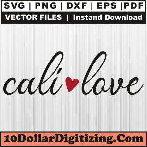 Cali-Love-Svg