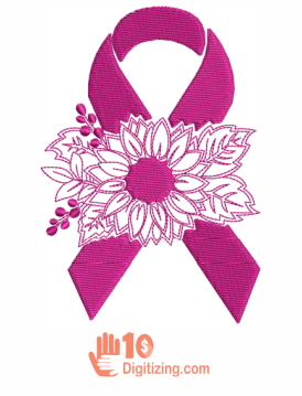 Cancer-Ribbon-With-Flower-Embroidery-Design