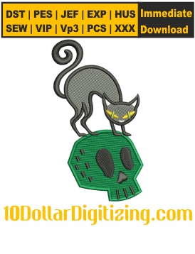 Cat-and-Skull-Embroidery-Design