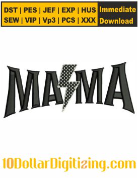 Mama-Chess-Lightning-Embroidery-Design