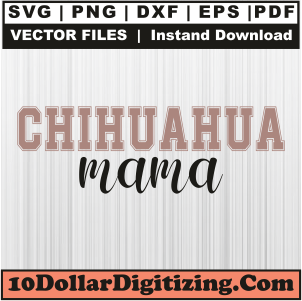 Chihuahua-Mama-Svg