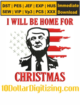 Christmas-Trump-Embroidery-Design