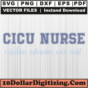 CICU-Nurse-Svg