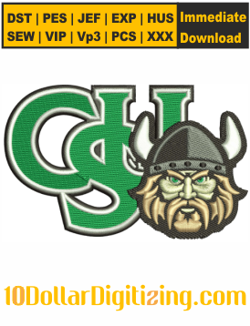 Cleveland-State-Vikings-Embroidery-Design