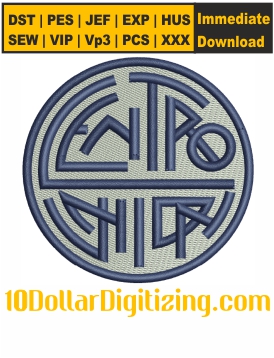 Club-America-Logo-1920-Embroidery-Design