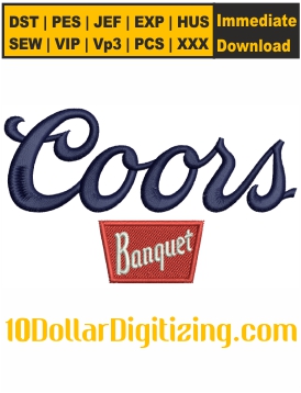 Coors-Banquet-Embroidery-Design