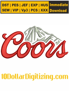 Coors-Logo-Embroidery-Design