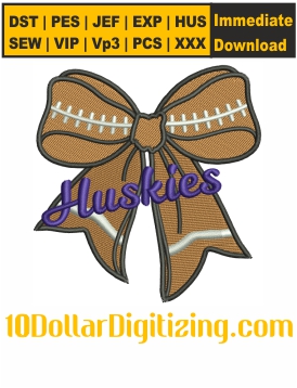 Huskies-Football-Coquette-Bow-Embroidery-Design