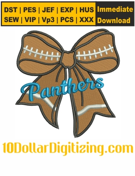 Panthers-Bow-Embroidery-Design