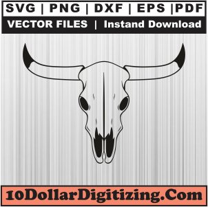 Cow-Skull-Svg