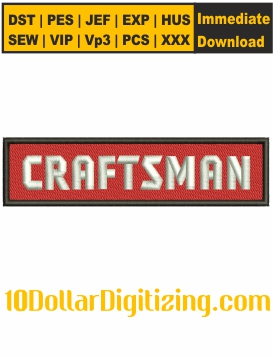 Craftsman-Logo-Embroidery-Design