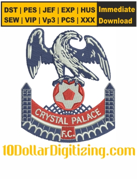 Crystal-Palace-Fc-1994-Embroidery-Design