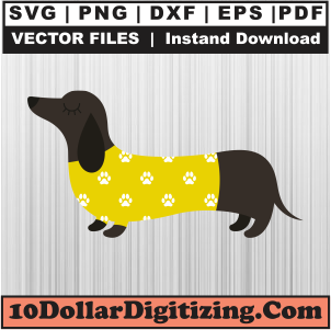 Weiner-Dog-Svg