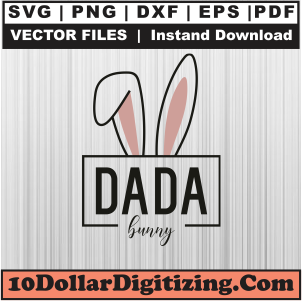 Easter-Dada-Bunny-Svg