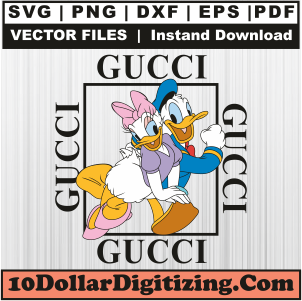 Daisy-And-Donald-Gucci-Svg