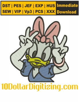 Daisy-Duck-Cut-Embroidery-Design