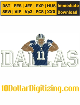 Dallas-Cowboys-Micah-Parsons-Embroidery-Design