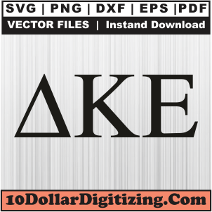 Delta-Kappa-Epsilon-Greek-Letter-Svg-File