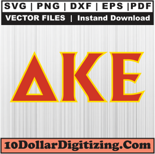 Delta-Kappa-Epsilon-Greek-Svg