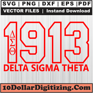 Delta-Sigma-Theta-1913-Svg-Png