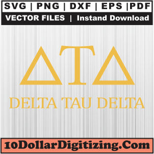 Delta-Tau-Delta-Letter-Svg