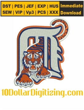 Detroit-Tigers-Embroidery-Design