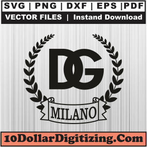 Dolce-And-Gabbana-Milano-Svg-Png