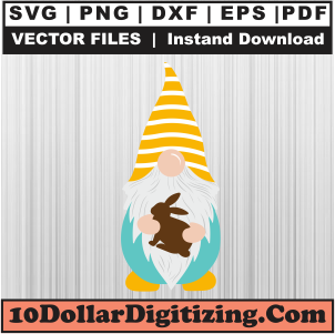 Easter-Rabbit-Gnome-Svg