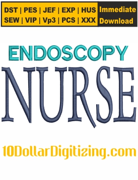 Endoscopy-Nurse-Embroidery-Design