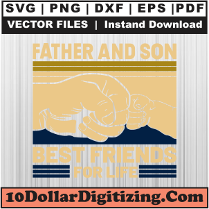 Father-And-Son-Best-Friends-Svg