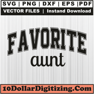 Favorite-Aunt-Svg