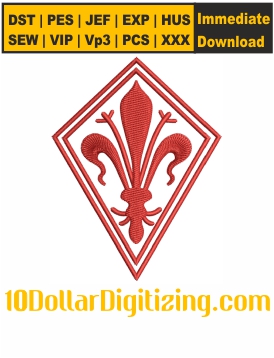 Fiorentina-Logo-1963-Embroidery-Design