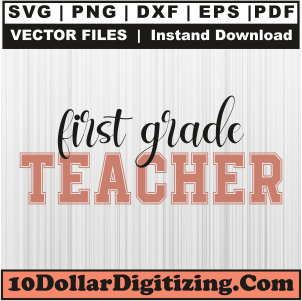 First-Grade-Teacher-Svg