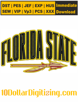 Florida-State-Embroidery-Design