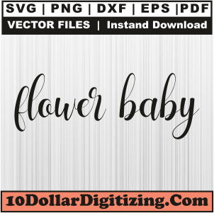 Flower-Baby-Svg