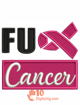Fuck-Cancer-Embroidery-Design