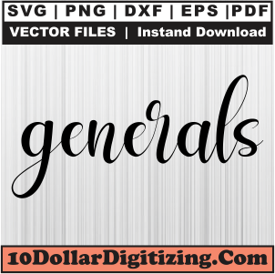 Generals-Mascot-Hand-Lettered-Svg