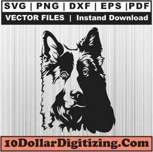 German-Shepherd-Dog-Svg