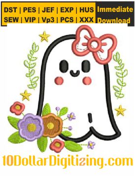 Ghost-Applique-Embroidery-Design